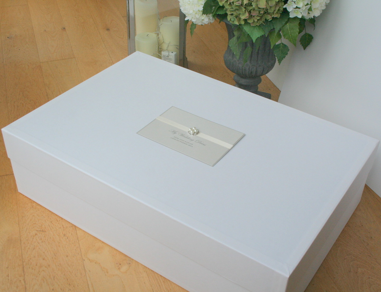 Luxury Couture Collection Wedding Dress Storage Box 'Ava'